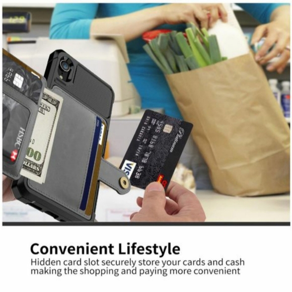 Luxury PU Leather Wallet Case for Samsung - Picture 7 of 7